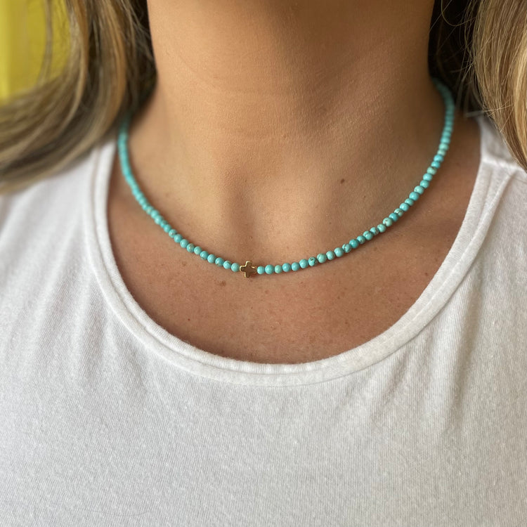 Blaire Cross Choker Necklace
