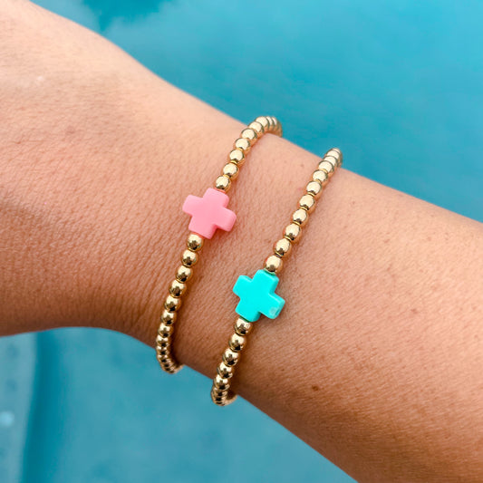 Prayer Partner Cross Bracelet