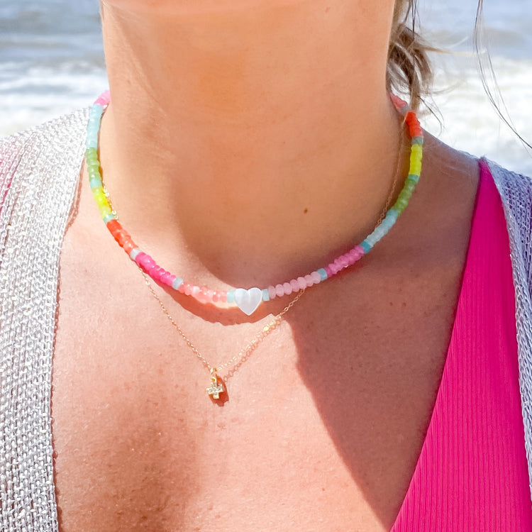 Tessa Neon Choker Necklace