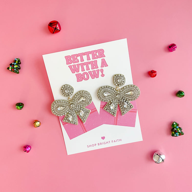 Better with a Bow Earrings